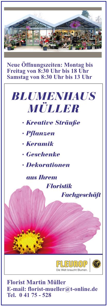 Florist Martin Müller