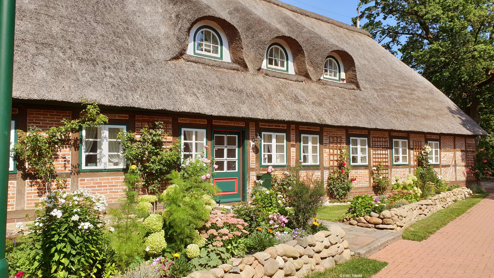 Reetdachhaus im Sudermühler Weg,© Foto Tobold